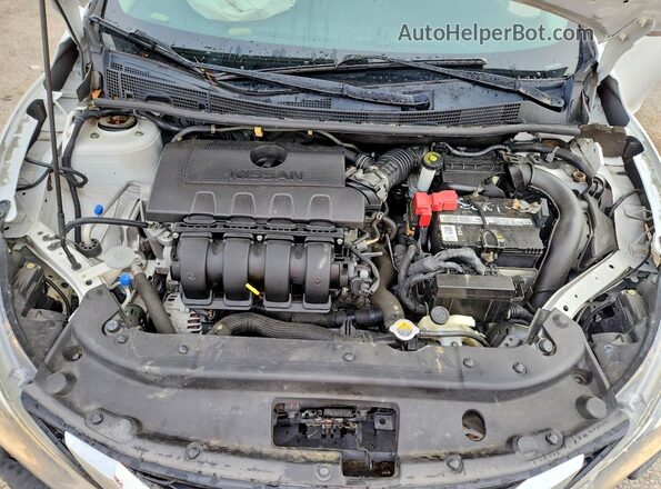 3N1AB7AP2HY271097 2017 NISSAN SENTRA White Widok wnętrza z tyłu