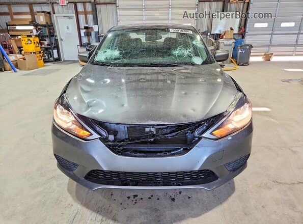 3N1AB7AP2HY280088 2017 NISSAN SENTRA Gray Widok z przodu
