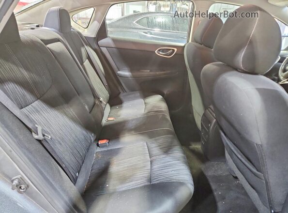 3N1AB7AP2HY280088 2017 NISSAN SENTRA Gray Widok tylnych siedzeń