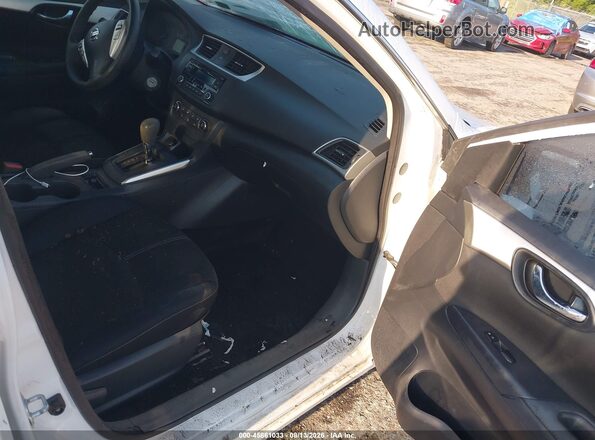 3N1AB7AP2HY287977 2017 NISSAN SENTRA White წინა სალონის ხედი