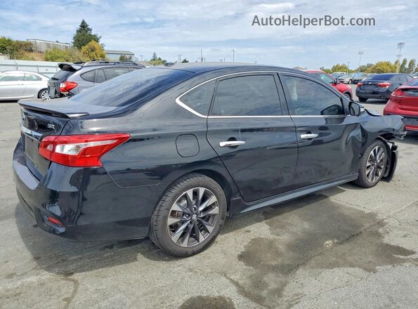 3N1AB7AP2HY303692 2017 NISSAN SENTRA Black Tył prawy