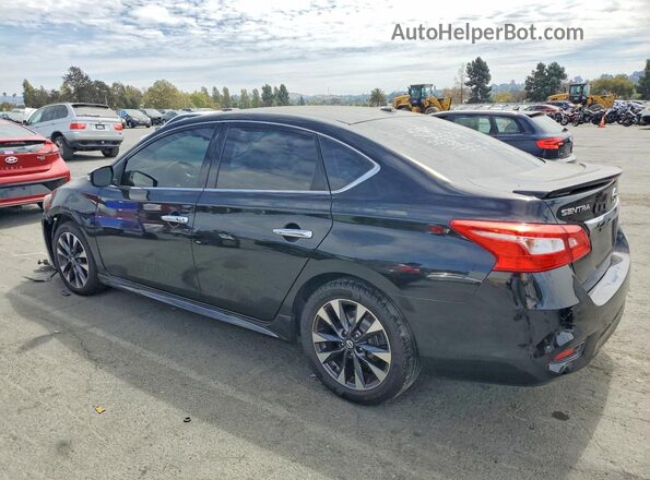 3N1AB7AP2HY303692 2017 NISSAN SENTRA Black Tył lewy