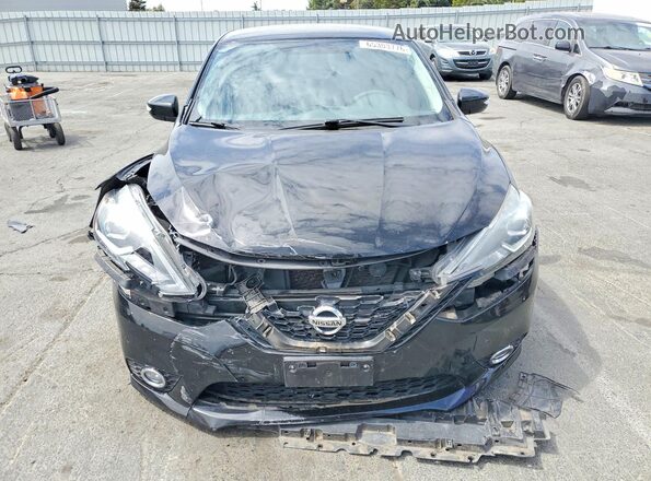 3N1AB7AP2HY303692 2017 NISSAN SENTRA Black Widok z przodu