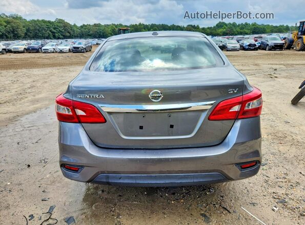 3N1AB7AP2HY308715 2017 NISSAN SENTRA Gray Вид ззаду