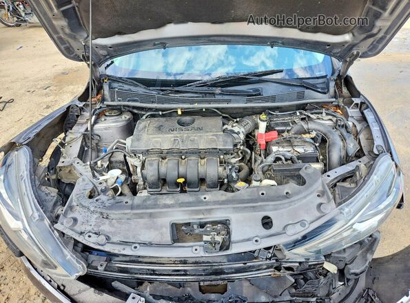 3N1AB7AP2HY308715 2017 NISSAN SENTRA Gray Вид задньої частини салону