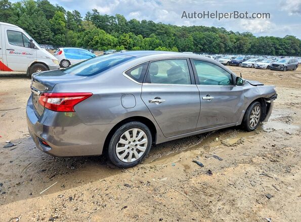 3N1AB7AP2HY308715 2017 NISSAN SENTRA Gray Задня права чверть