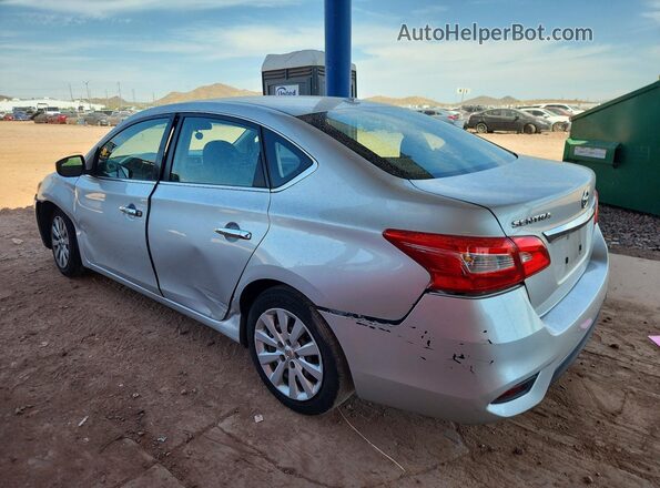 3N1AB7AP2HY317883 2017 NISSAN SENTRA Silver Tył prawy