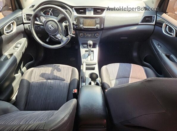 3N1AB7AP2HY329760 2017 NISSAN SENTRA Blue Dashboard view