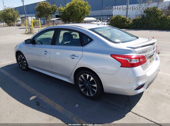 3N1AB7AP2HY340077 2017 NISSAN SENTRA Silver Հետևի ձախ