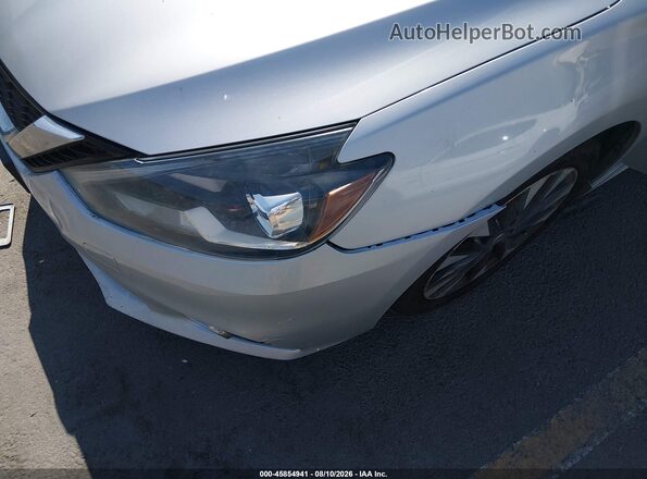 3N1AB7AP2HY340077 2017 NISSAN SENTRA Silver Դիմացի տեսք
