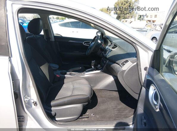 3N1AB7AP2HY340077 2017 NISSAN SENTRA Silver Սալոնի դիմացի տեսք