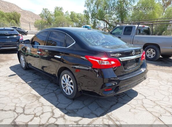 3N1AB7AP2HY357588 2017 NISSAN SENTRA Black Tył lewy