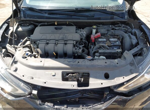 3N1AB7AP2HY357588 2017 NISSAN SENTRA Black Widok z tyłu