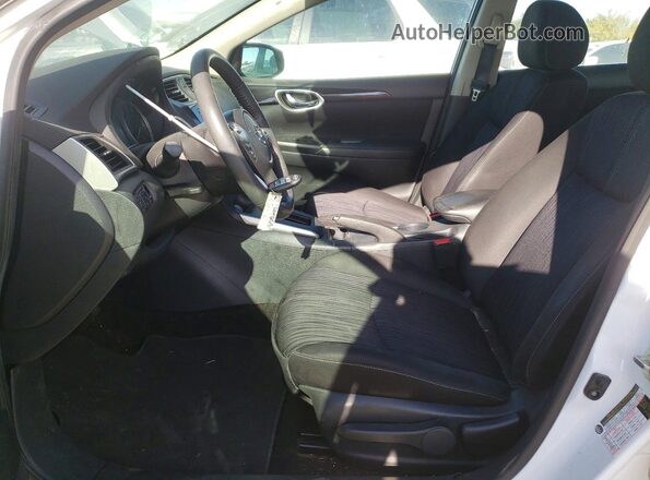 3N1AB7AP2HY360149 2017 NISSAN SENTRA White წინა სალონის ხედი