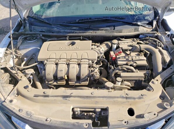 3N1AB7AP2HY360149 2017 NISSAN SENTRA White უკანა სალონის ხედი