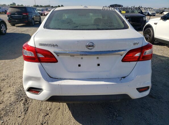 3N1AB7AP2HY360149 2017 NISSAN SENTRA White უკანა ხედი