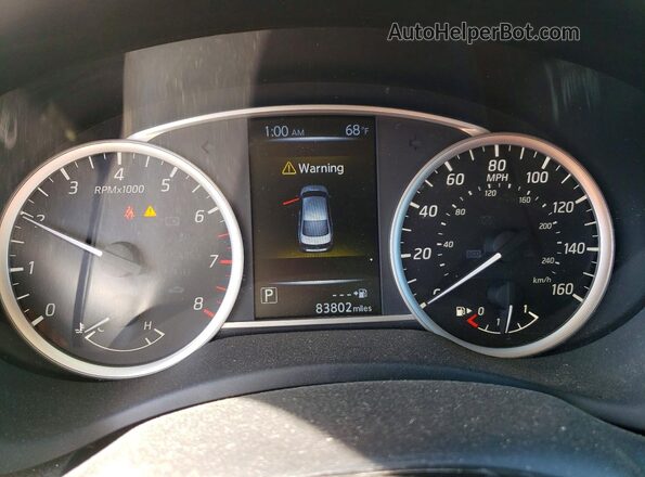 3N1AB7AP2HY360149 2017 NISSAN SENTRA White ხელსაწყოთა პანელის ხედი