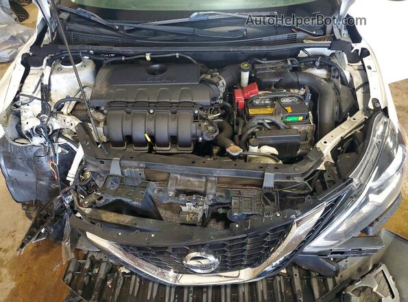 3N1AB7AP2HY361446 2017 NISSAN SENTRA White Rear interior view