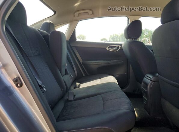 3N1AB7AP2HY362502 2017 NISSAN SENTRA Gray უკანა სავარძლების ხედი