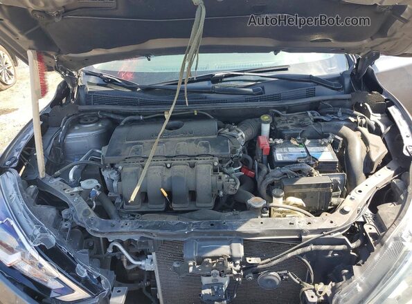 3N1AB7AP2HY362502 2017 NISSAN SENTRA Gray უკანა სალონის ხედი