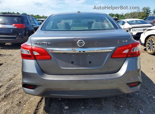 3N1AB7AP2HY362502 2017 NISSAN SENTRA Gray უკანა ხედი