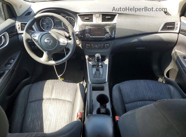 3N1AB7AP2HY362502 2017 NISSAN SENTRA Gray წინა პანელის ხედი