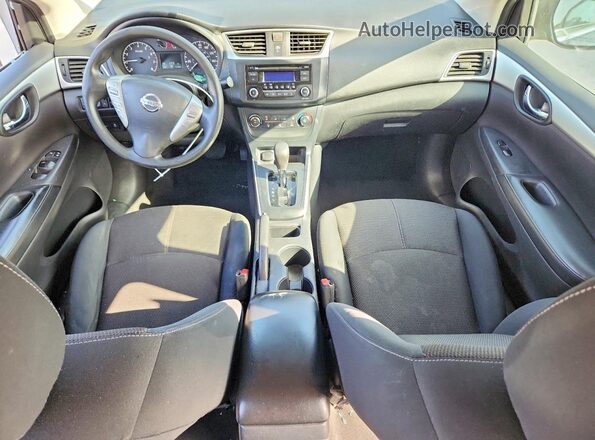 3N1AB7AP2HY374939 2017 NISSAN SENTRA Black წინა პანელის ხედი