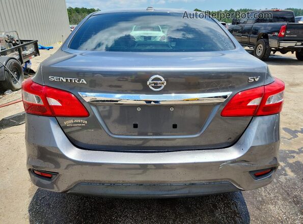 3N1AB7AP2JL618172 2018 NISSAN SENTRA Charcoal Rear view