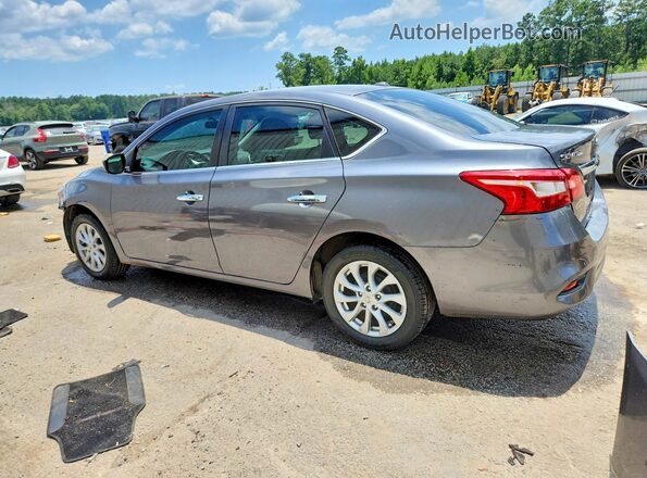 3N1AB7AP2JL618172 2018 NISSAN SENTRA Charcoal Rear left