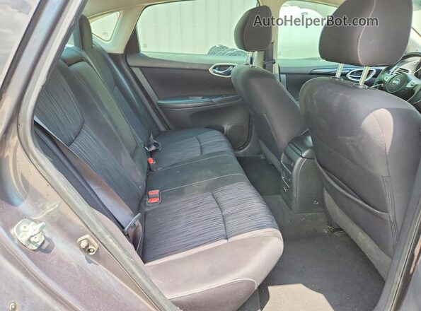 3N1AB7AP2JL618172 2018 NISSAN SENTRA Charcoal Rear seats view