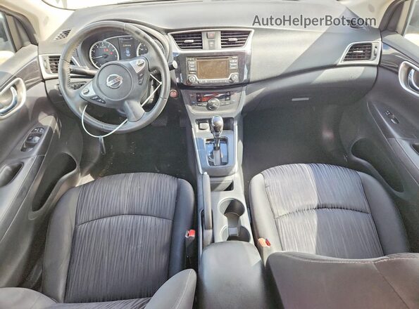 3N1AB7AP2JL619368 2018 NISSAN SENTRA Black Առջևի վահանակի տեսք