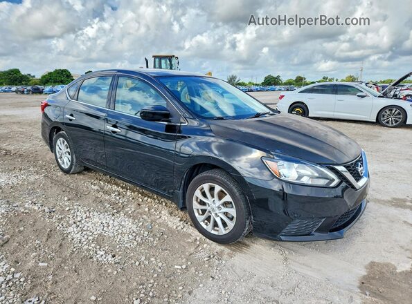 3N1AB7AP2JL619368 2018 NISSAN SENTRA Black Առջևի աջ