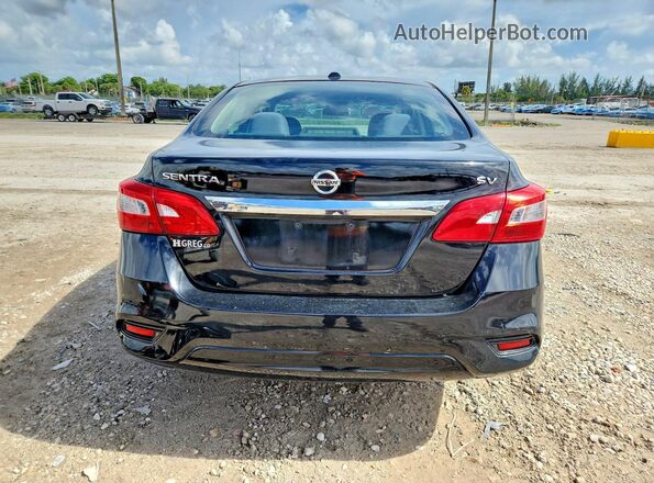 3N1AB7AP2JL619368 2018 NISSAN SENTRA Black Հետևի տեսք
