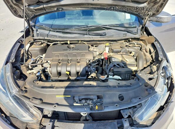 3N1AB7AP2JL653360 2018 NISSAN SENTRA Gray Widok wnętrza z tyłu
