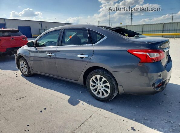 3N1AB7AP2JL653360 2018 NISSAN SENTRA Gray Tył lewy
