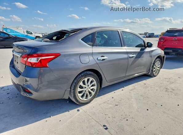 3N1AB7AP2JL653360 2018 NISSAN SENTRA Gray Tył prawy