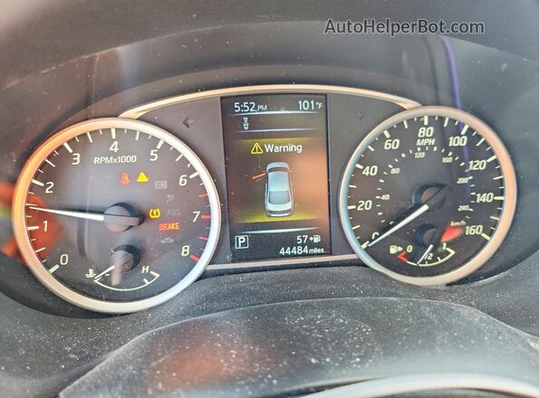 3N1AB7AP2JL653360 2018 NISSAN SENTRA Gray Widok zestawu wskaźników