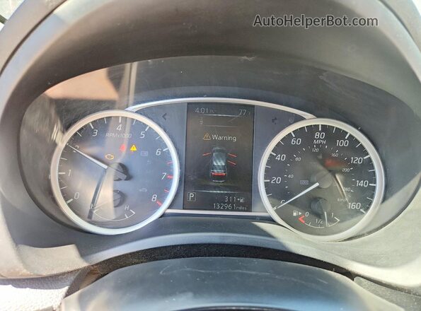 3N1AB7AP2JY202626 2018 NISSAN SENTRA White Instrument cluster view