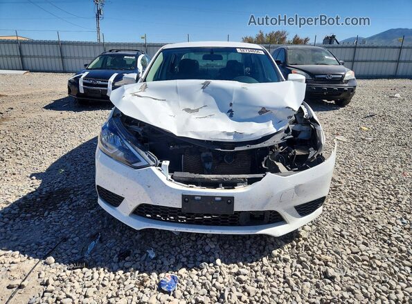 3N1AB7AP2JY202626 2018 NISSAN SENTRA White Front view