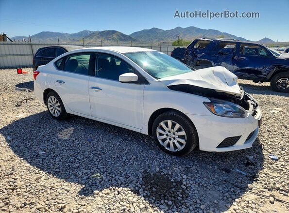 3N1AB7AP2JY202626 2018 NISSAN SENTRA White Front right