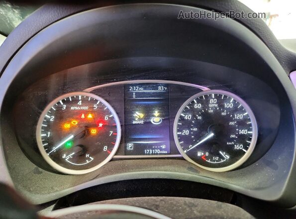 3N1AB7AP2JY209480 2018 NISSAN SENTRA Серый Вид щитка приборов