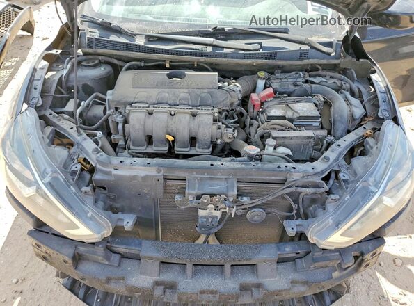 3N1AB7AP2JY212198 2018 NISSAN SENTRA Черный Вид задней части салона