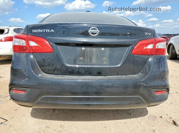 3N1AB7AP2JY212198 2018 NISSAN SENTRA Черный Вид сзади