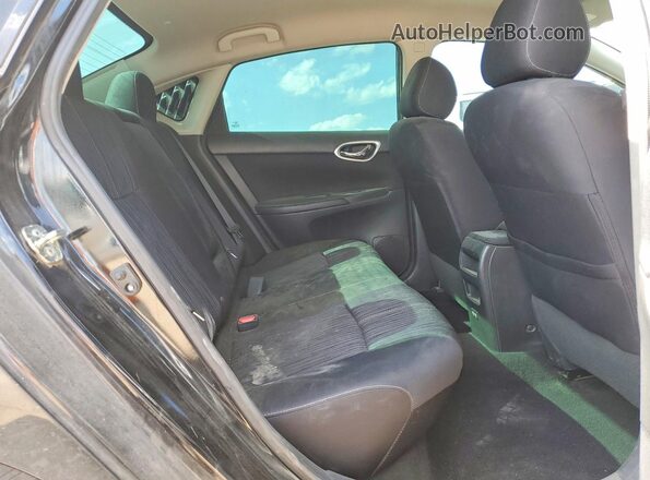 3N1AB7AP2JY212198 2018 NISSAN SENTRA Черный Вид задних сидений