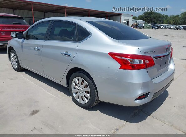 3N1AB7AP2JY226621 2018 NISSAN SENTRA Silver Задня ліва чверть