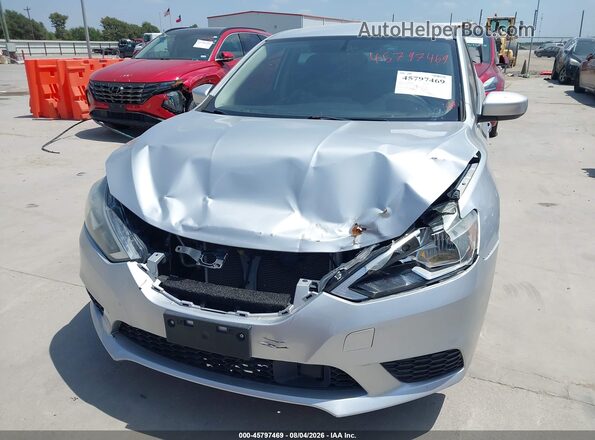 3N1AB7AP2JY226621 2018 NISSAN SENTRA Silver Вид спереду