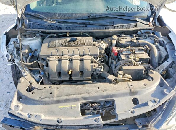 3N1AB7AP2JY238087 2018 NISSAN SENTRA White Սալոնի հետևի տեսք