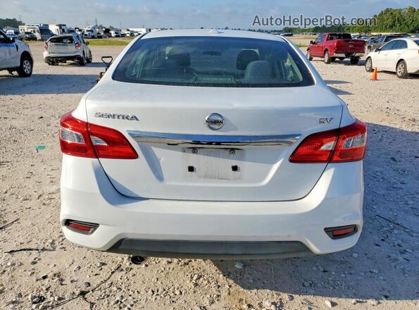 3N1AB7AP2JY238087 2018 NISSAN SENTRA White Հետևի տեսք