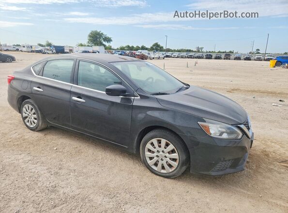 3N1AB7AP2JY248828 2018 NISSAN SENTRA Black Przód prawy