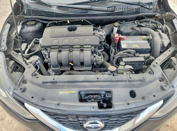 3N1AB7AP2JY248828 2018 NISSAN SENTRA Black Widok wnętrza z tyłu
